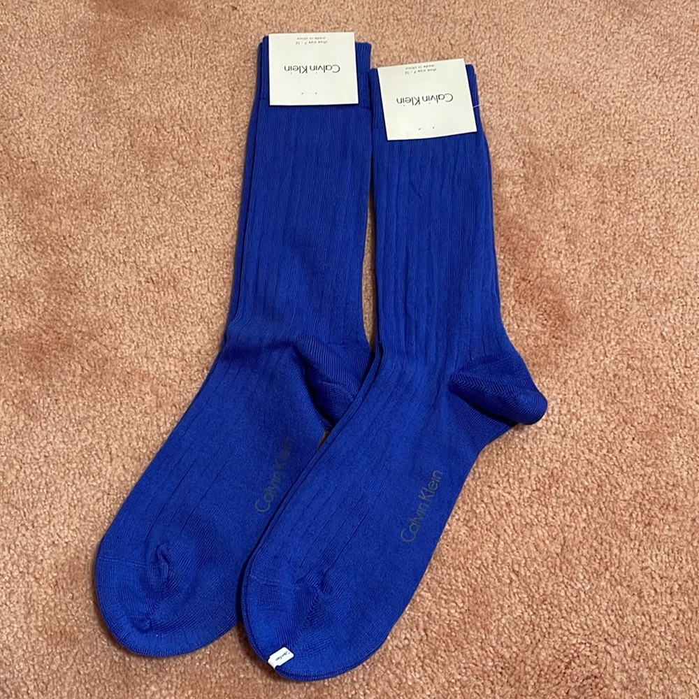 Calvin Klein (2) pairs of socks new